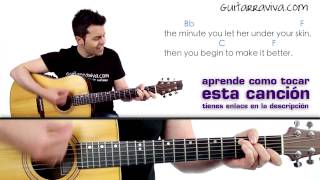 Como tocar Beatles Hey Jude en Guitarra acordes y letra BEATLES fácil tutorial [upl. by Negris]