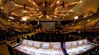 Veranstaltungstechnik Tabaluga und die Zeichen der Zeit in der Olympiahalle München [upl. by Nnylrefinnej]