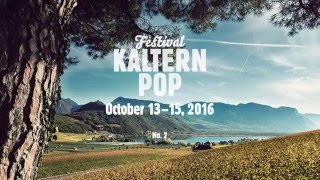 2 Kaltern Pop Festival 2016  Trailer No 1 English version [upl. by Divd684]