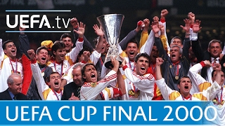 2000 UEFA Cup final highlights  GalatasarayArsenal [upl. by Lymann135]