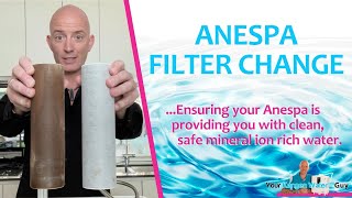 How To Change Your Enagic® Anespa Filter To Bathe In Clean Mineral Ion Rich Healthy Water [upl. by Gina]