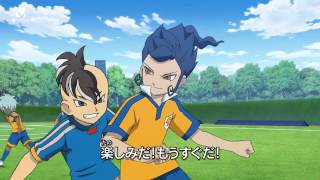 Inazuma Eleven Go Strikers 2013 Opening amp lyrics in description HD 720p [upl. by Eiralav758]