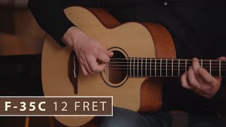 Lowden F35 12 Fret Mahogany  Lutz Spruce [upl. by Enirhtac]