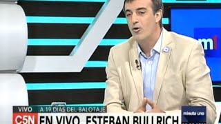 Esteban Bullrich entrevistado por Gustavo Sylvestre en C5N [upl. by Benioff820]