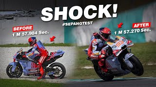 SHOCK Marc Marquez succeeded in taming the Ducati motorbike  sepangtest [upl. by Brien846]