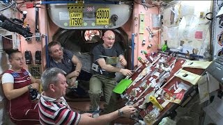 Space Station Live Thanksgiving Feast on Orbit [upl. by Neelyhtak377]