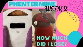 Here’s How Week 2 Went  Weight Loss Journey Phentermine Results [upl. by Anitnahs]