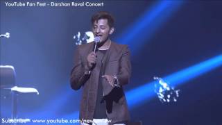 Darshan Raval Best Performance Kabira Song YouTube Fan Fest 2016 [upl. by Sonitnatsok]