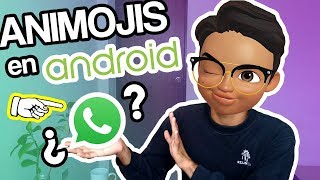 CREA tu propio ANIMOJI de APPLE en ANDROID  MANU [upl. by Ahsin]