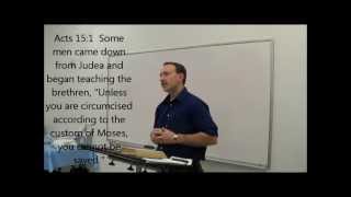 Acts 15112  The Jerusalem Council  by Steven R Cook MDiv [upl. by Hegarty]