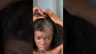 How To Install amp Style Half Wig  Half Up Half Down Tutorial [upl. by Akeber869]