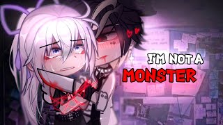 IM NOT A MONSTER⚠️🔥🔪 GACHA⛓️ GCMM NEW MOVIE🔥 PT 12 🖤 [upl. by Niu]