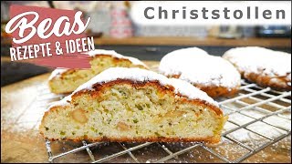 Mandel Pistazien Christstollen  Weihnachtsrezepte [upl. by Wilbert]