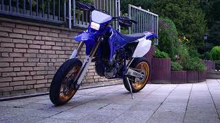 Yamaha WR450F Supermoto Build and Tuning Project [upl. by Anaugahs]