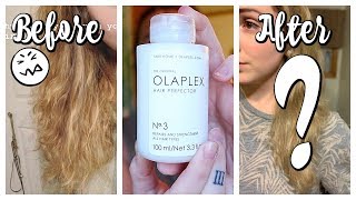 OLAPLEX No 3 REVIEW amp DEMO [upl. by Fortunna960]