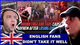 England Fans Brawl at Home and Abroad After Losing Euro 2024  TEACHER PAUL REACTS [upl. by Cicenia]