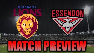 Essendon v Brisbane Round TwentyFour Prediction  Preview [upl. by Moneta]