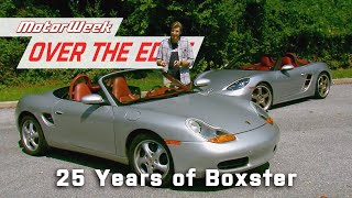 Celebrating 25 Years of Porsche Boxster  MotorWeek Over the Edge [upl. by Bluefield]