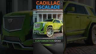 New Cadillac Escalades With Custom Body Kits and Big Rims Ai Vehicle Designs [upl. by Ljoka]