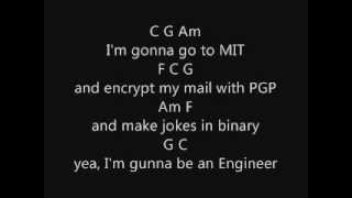 The Engineer Song with Lyrics and Chords ORIGINAL SONG [upl. by Ynttirb]