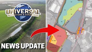 HUGE Universal Studios Great Britain News Site Master Plan REVEALED [upl. by Millie]