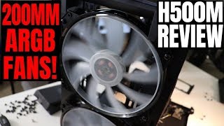 Cooler Master Mastercase H500M UnboxingReview ARGB FANS and Controller [upl. by Kellia371]