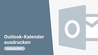 OutlookKalender ausdrucken [upl. by Selfridge]