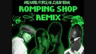 Romping Shop MIX  Vybz Kartel Ft Spice amp Neyo amp Busy Signal MIXED By Jaman [upl. by Ydnyc]