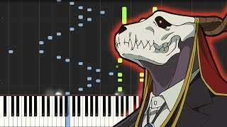 Mahoutsukai no Yome OP  Here Piano Tutorial [upl. by Willdon32]