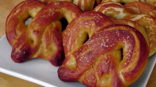 Homemade Soft Pretzels  Recipe by Laura Vitale  Laura in the Kitchen Episode 207 [upl. by Macfarlane57]