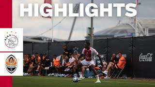 BERGWIJN amp KUDUS ⚽️⚽️⚽️  Highlights Ajax  Shakhtar Donetsk  FRIENDLY [upl. by Eadmund339]