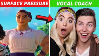 Vocal Coach Reacts to Jessica Darrow  Surface Pressure From quotEncantoquot [upl. by Nnylimaj494]