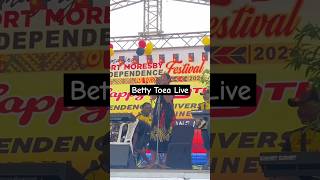 2024 Port Moresby Independence Festival Betty Toea Live Performance fypシ゚viral [upl. by Jos723]