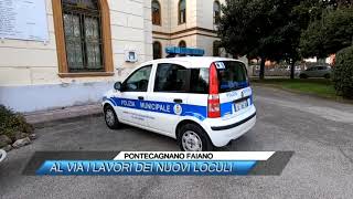 ✅ PONTECAGNANO FAIANO AL VIA I LAVORI DEI NUOVI LOCULI SUD TV 114 [upl. by Karalee]