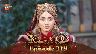 Kurulus Osman Urdu  Season 5 Episode 119 [upl. by Eeralav]