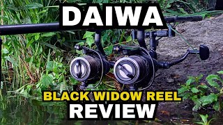 DAIWA BLACK WIDOW REEL REVIEWCarp Fishing ꟾ February 2024 [upl. by Sager268]