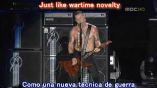 One  Metallica  Subtitulado Inglés  Español [upl. by Findlay]