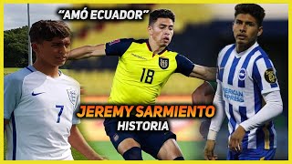 OLVIDÓ a INGLATERRA y AMÓ a ECUADOR Jeremy SARMIENTO  Historia Galería del Gol [upl. by Garner137]