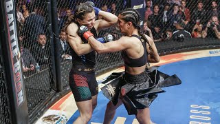 MMA  Combate Estrellas  Amanda Serrano vs Corina Herrera [upl. by Erdua]