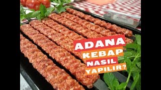 ADANA KEBAP NASIL YAPILIR [upl. by Arbas984]