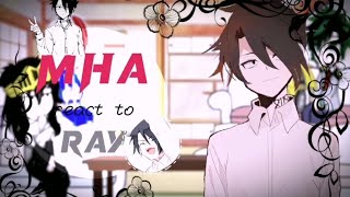 MhaBnha react to ray Tpn p1 reactionvideo gacha mha tpn gachareaction anime [upl. by Merwyn]