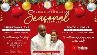 COGIC Aston Christmas Eve Services 2020 [upl. by Gelya]