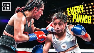 OVER 1900 PUNCHES THROWN Amanda Serrano vs Erika Cruz  Every Punch [upl. by Gerda146]