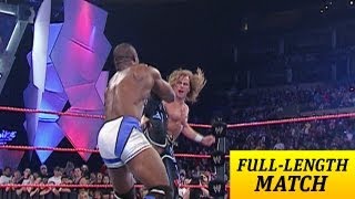 FULLLENGTH MATCH  Raw  Shawn Michaels vs Shelton Benjamin [upl. by Adyht132]