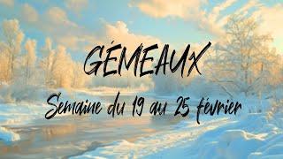 ♊ GÉMEAUX ♊  PLEINE LUNE en Vierge et tirage du 19 au 25 février [upl. by Kirven297]