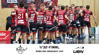 Herren Cup 132tel Final UHC Sarganserland  Unihockey Bassersdorf Nürensdorf [upl. by Eugnimod257]