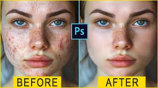 Photoshop Best skin retouching tutorial 2024  Learning art [upl. by Hance129]