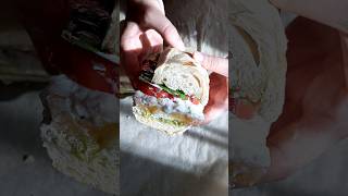 Burrata Sandwich with Beefsteak Tomato recipe burrata cooking vegetarian burratacheese [upl. by Ellennad]