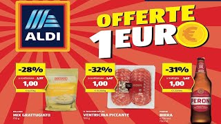 Offerte 1 euro ✅ dal 19 al 25 febbraio 2024 🔥 Promozioni aldi [upl. by Sivek]