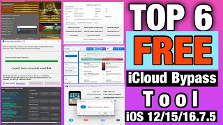 TOP 6 FREE iCloud Bypass Tools iOS 12 to iOS 1675 [upl. by Giacinta]